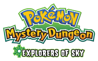 Pokemon Mystery Dungeon Explorers Of Sky title screen for Nintendo DS